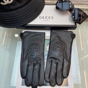Gucci Lambskin Gloves Woman