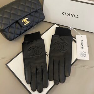 Chanel Leather Gloves Woman