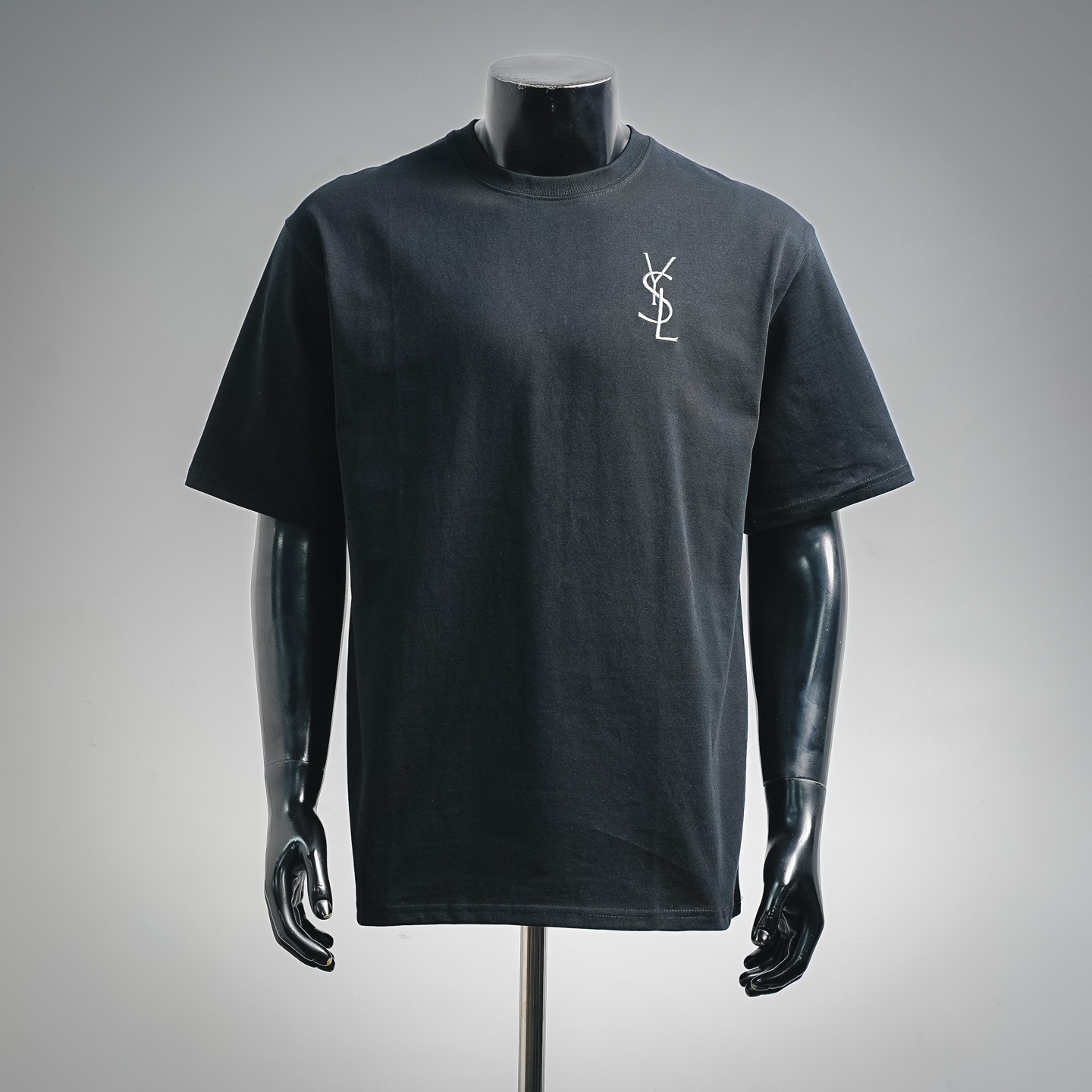 Saint Laurent Embroidered Short Sleeve T-Shirt Size XS-L Saint Laurent Embroidered Short Sleeve T-Shirt Size XS-L