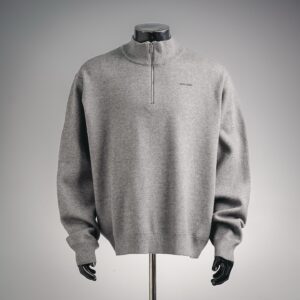 MIU MIU Half-Zip Knit Sweater Size XS-L