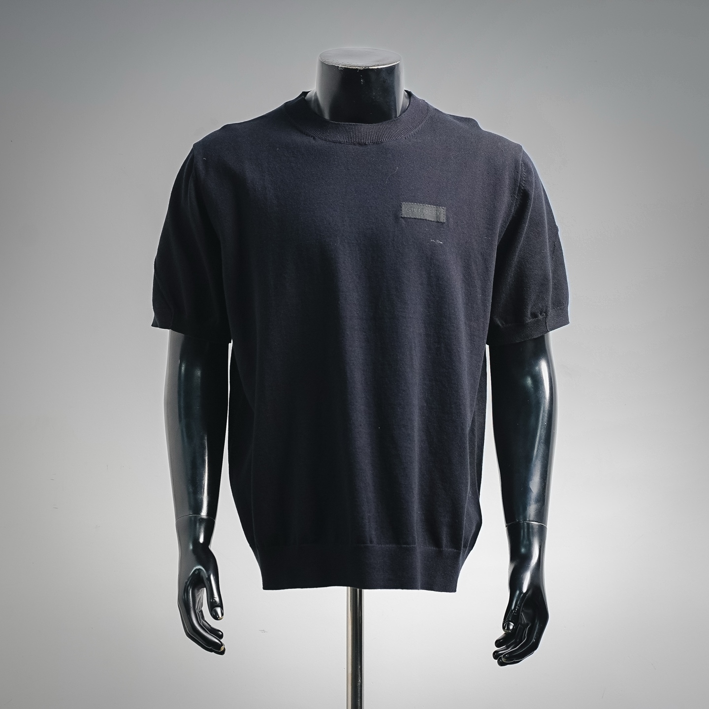 GIVENCHY GVC Embroidered Knit T-Shirt