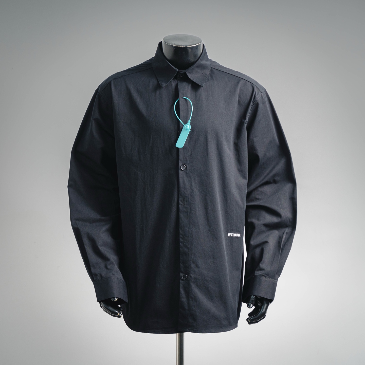 WE11DONE Logo Long Sleeve Shirt Size S/M/L WE11DONE Logo Long Sleeve Shirt Size S/M/L