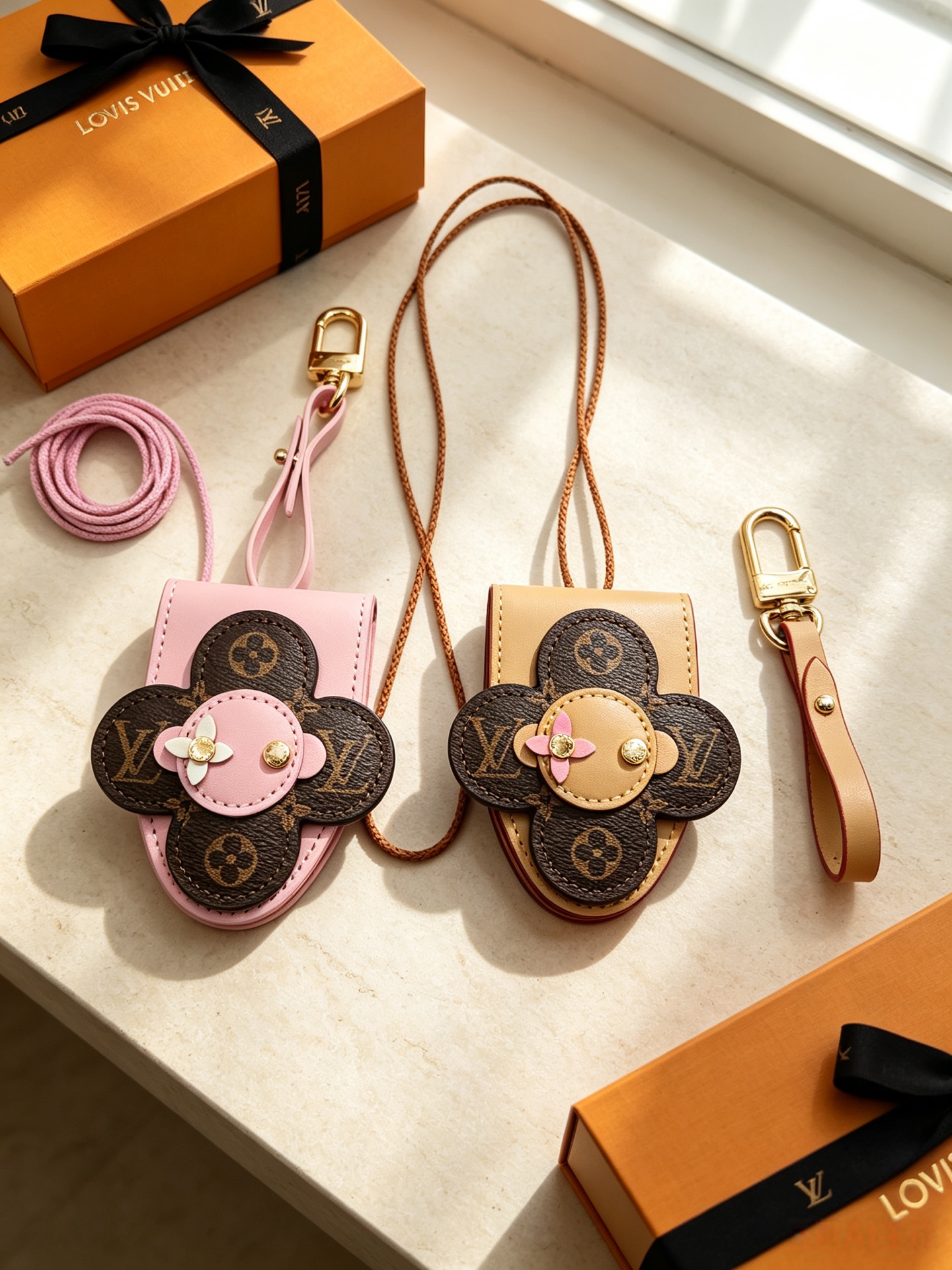 LV Flower Sunglasses Clip