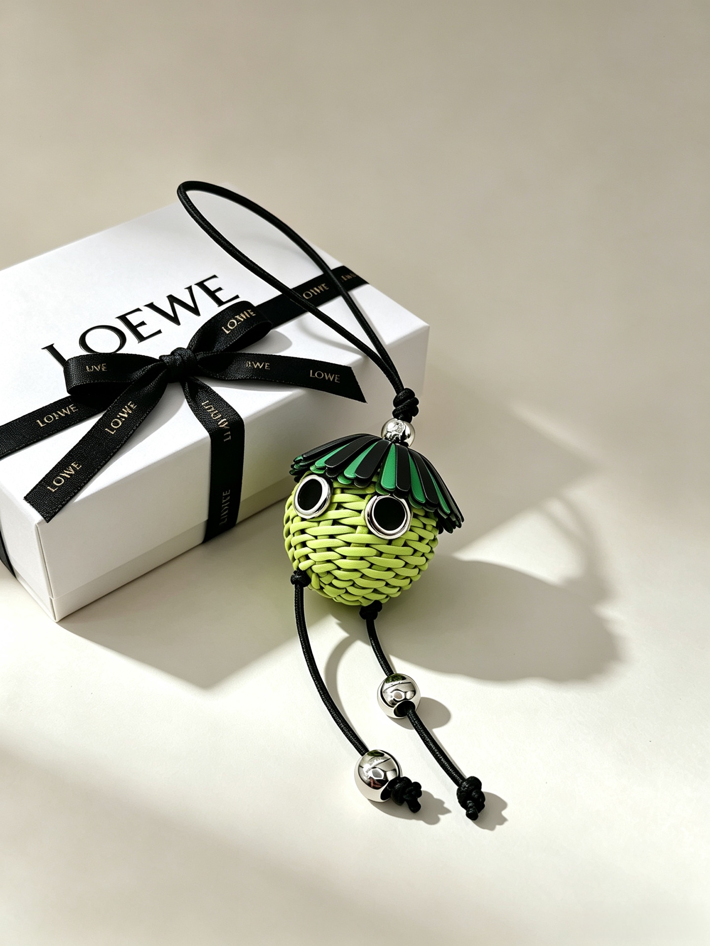 LOEWE Woven Ball Charm