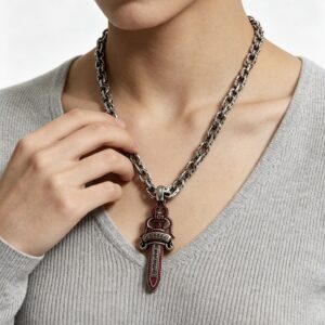 Chrome Hearts Cross Pendant Necklace