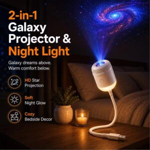USB galaxy projector