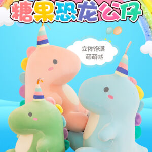 Cross-border wholesale of cute unicorn dolls, rainbow-colored plush toys – ideal birthday gifts for girls