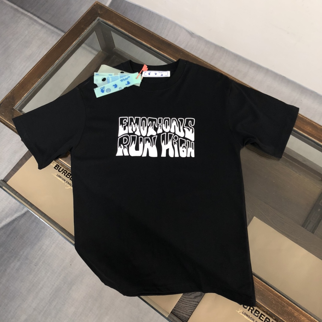 Off White Tshirt Size:M-3XL