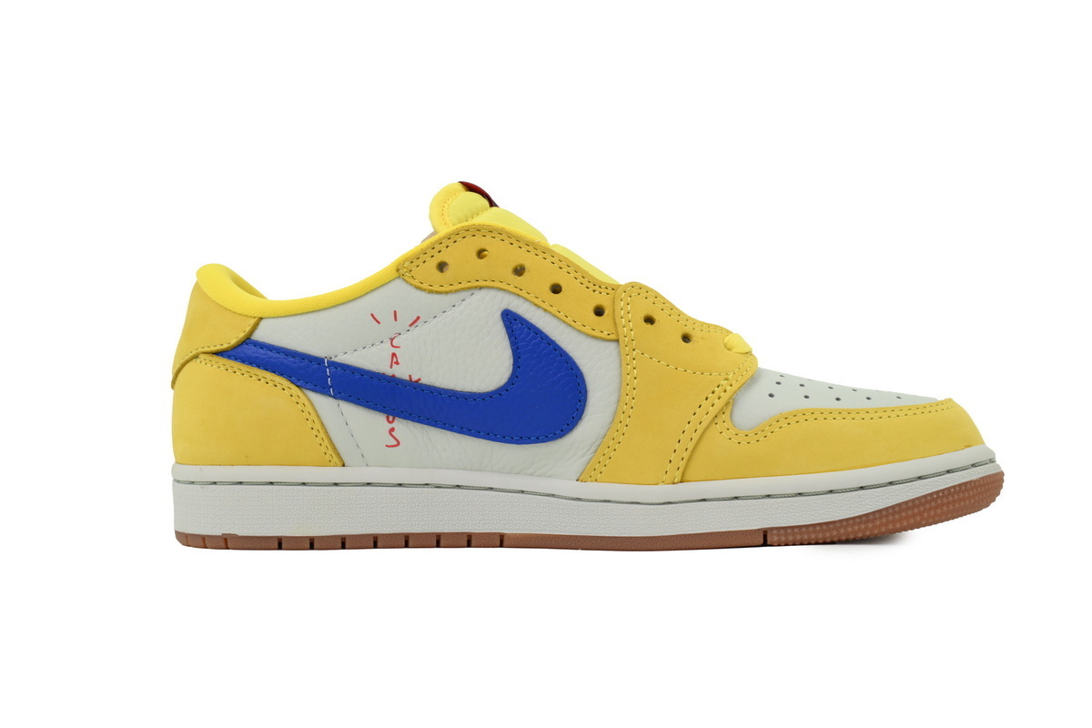 Max Size US14=UK13=EUR48.5=CM32 Air Jordan 1 Low OG Canary