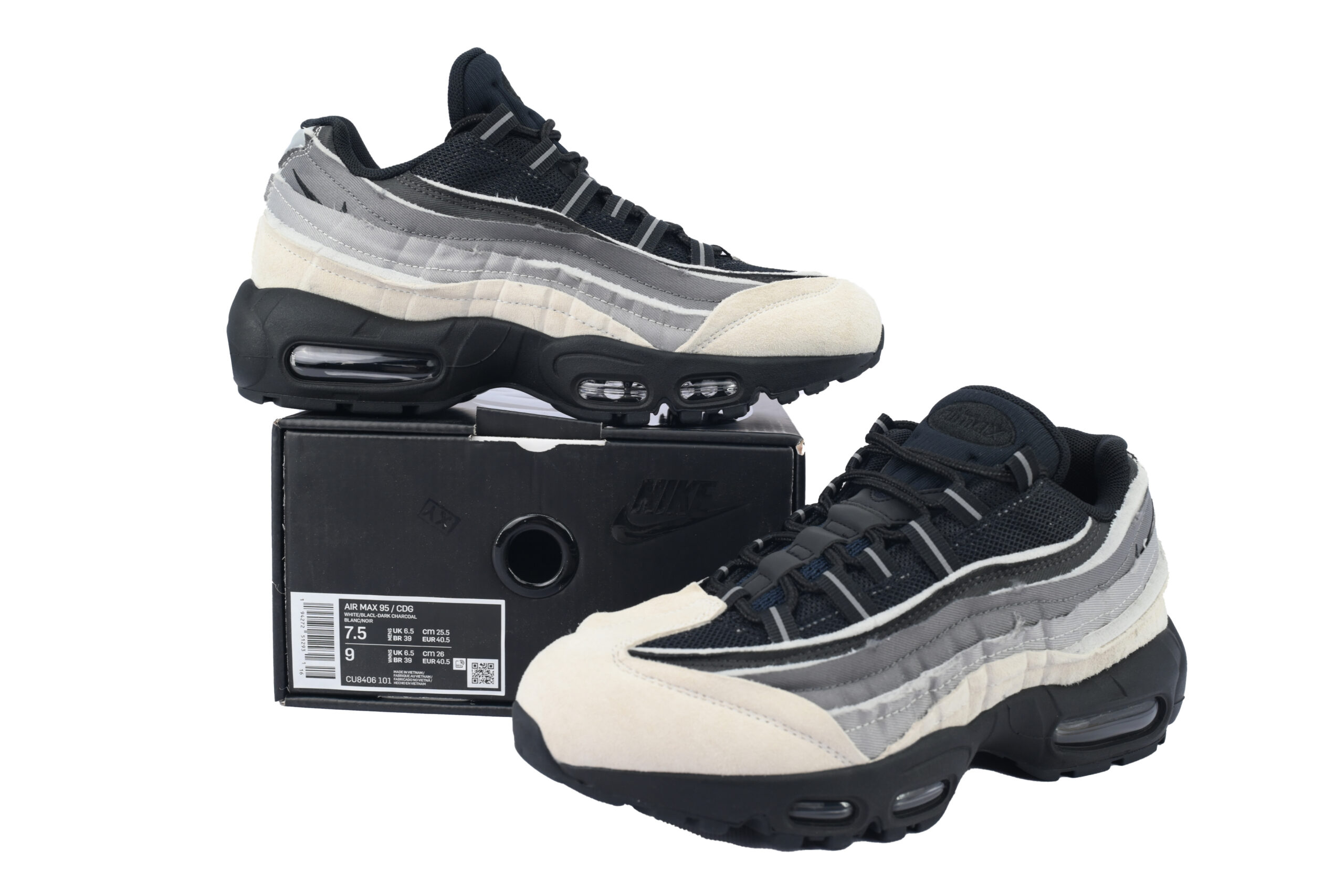 Max Size US14=UK13=EUR48.5=CM32 Air Max 95 Grey