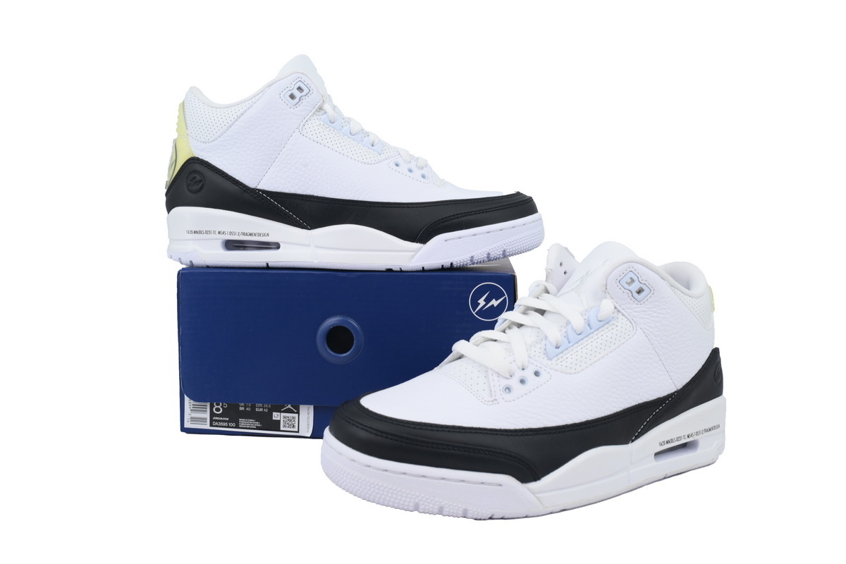 Max Size US14=UK13=EUR48.5=CM32 Air Jordan 3 Black White