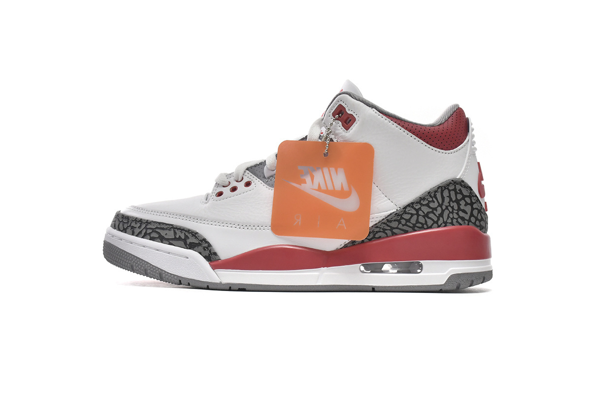 Max Size US14=UK13=EUR48.5=CM32 Air Jordan 3 Retro Fire Red